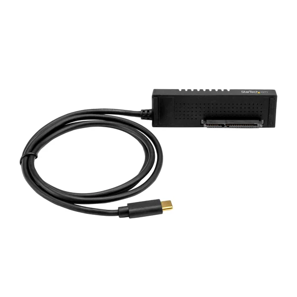 StarTech.com USB C to SATA Adapter Cable - for 2.5, 3.5x22 SATA Drives - 10Gbps - USB 3.1 - SATA to USB Adapter - External Hard