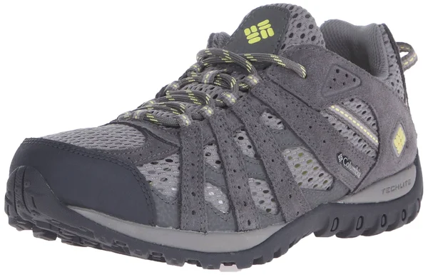 Columbia Women's Redmond Breeze Trail Shoe #BL6014-060 - Color Light Grey/Sunnyside, US 9