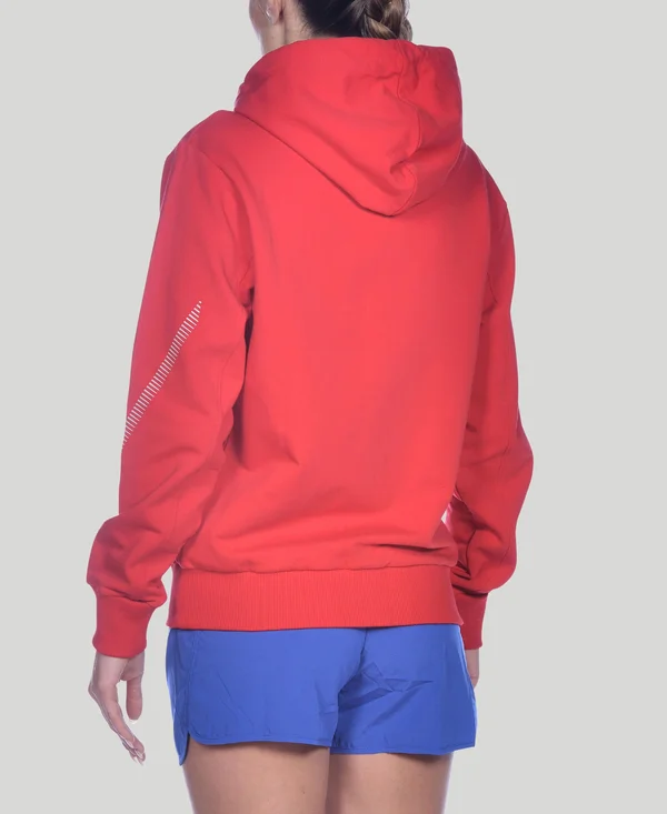 Arena 1d347 Team Line Hooded Jacket - Red - S