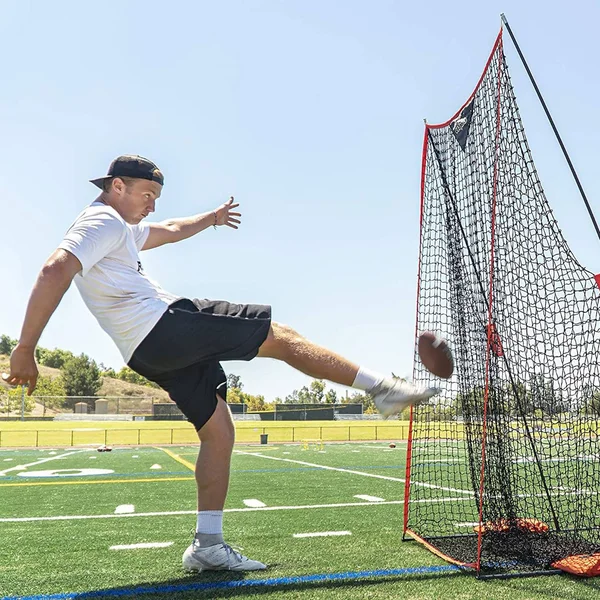Gosports Football 7& x 4& Kicking Net - Sideline Practice for Punting or Place Kicks, Ultra-Portable Design