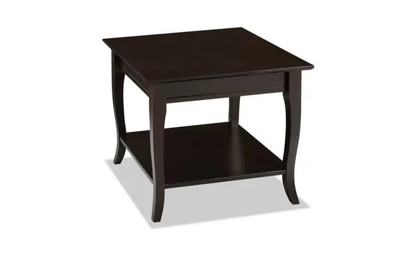 Doyle Espresso End Table in Brown, Transitional End Tables Solid Wood by Bob's Discount Furniture