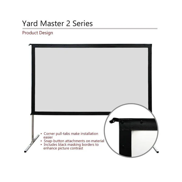 Elite Screens OMS120HR3 Yard Master 2 120x22 Projection Screen
