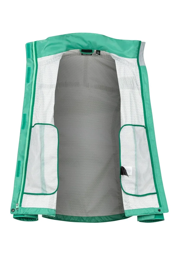 Marmot Women's PreCip Eco Jacket - Xs - Double Mint - Verde