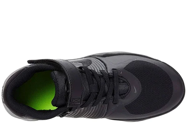 Nike Kids& Grade School Hustle D 9 Flyease Basketball Shoes, Black