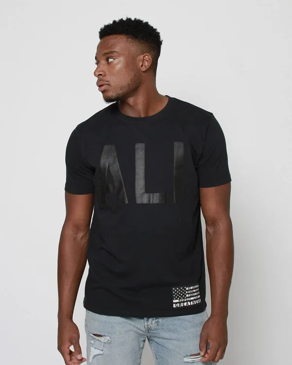 Ali Legacy Monochrome Tee L - Vintage Black