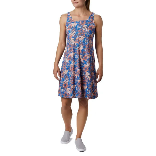 Columbia Freezer III Dress 2x, Stormy Blue Vacay Vibes Print