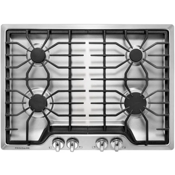 Frigidaire FFGC3026SS 30x22 Gas Cooktop with 4 Burners - Stainless