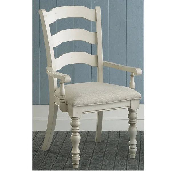 Hillsdale Furniture Pine Island Ladder Back Arm Chair (Set of 2)