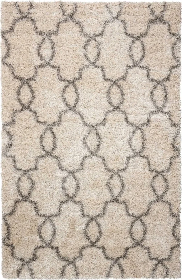 Nourison Escape ESCP2 3&11x22 x 5&11x22 White Shades Area Rug
