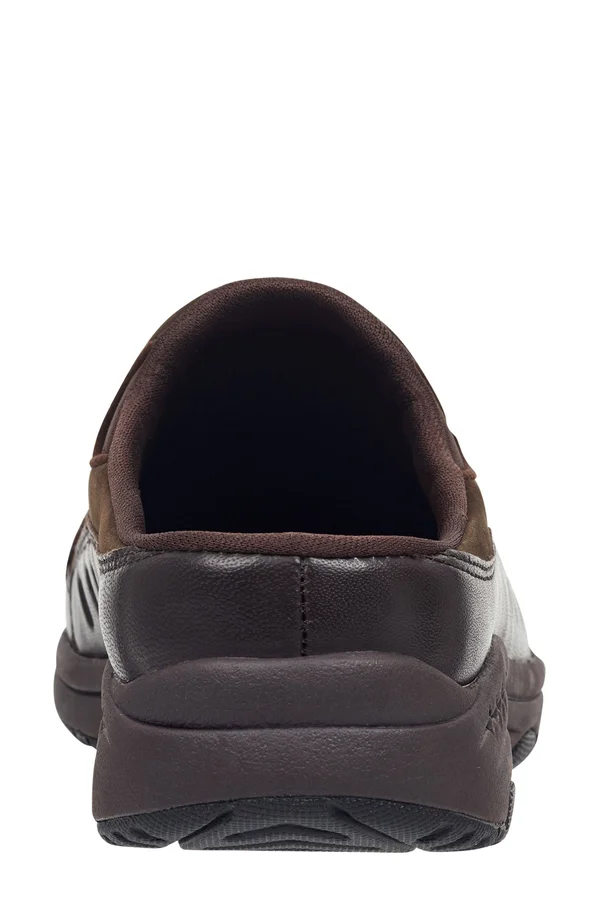Women's Easy Spirit Traveltime Sneaker, Size 9.5 W - Brown