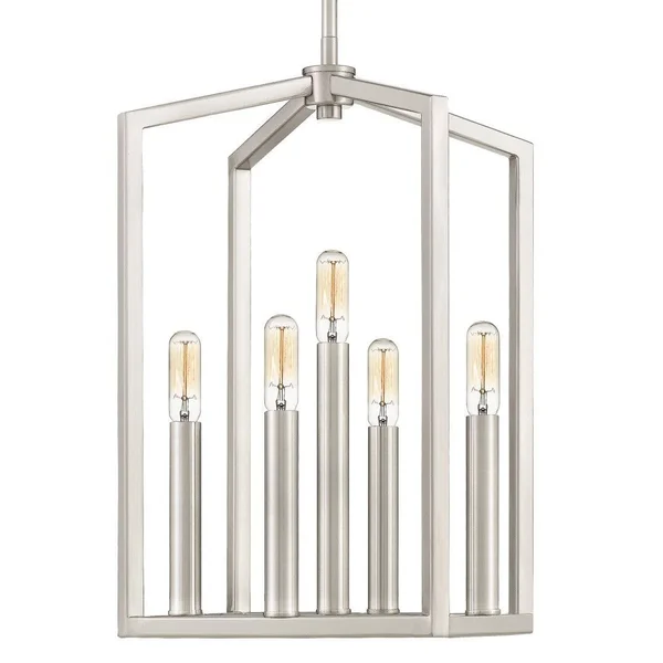 Quoizel 3 Light Blythe Island Chandelier Earth Black BLH330EK