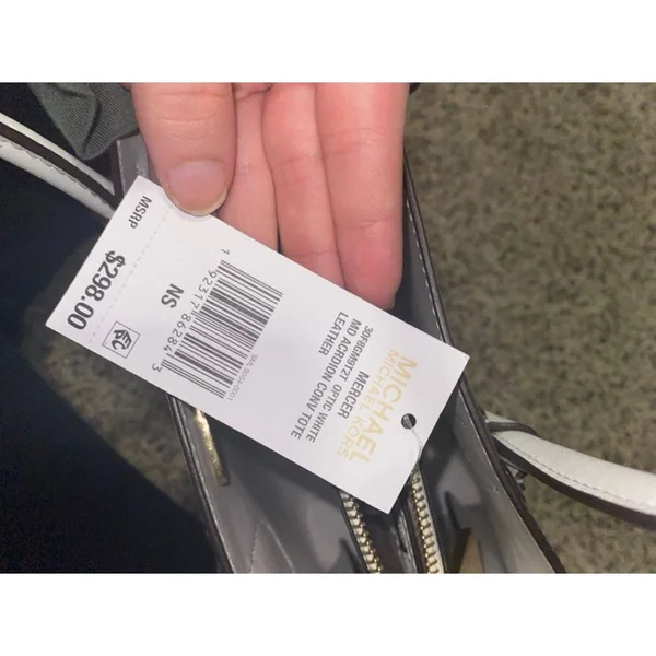 Michael Michael Kors Mercer Medium Accordion Tote - White