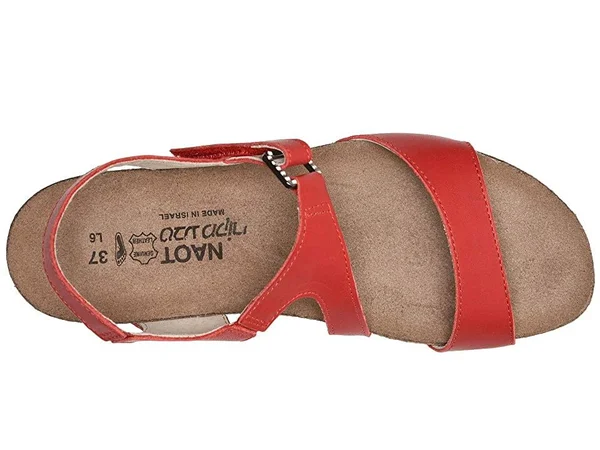 Naot Women's Pamela - Size: 41, Kiss Red Leather