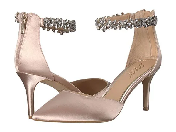 Jewel Badgley Mischka Raleigh Women's Shoes 9294922 - 10 M - Silver