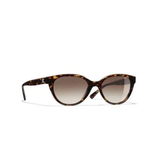Chanel CH5414 - Dark Havana, Beige - 1682S9 - 54
