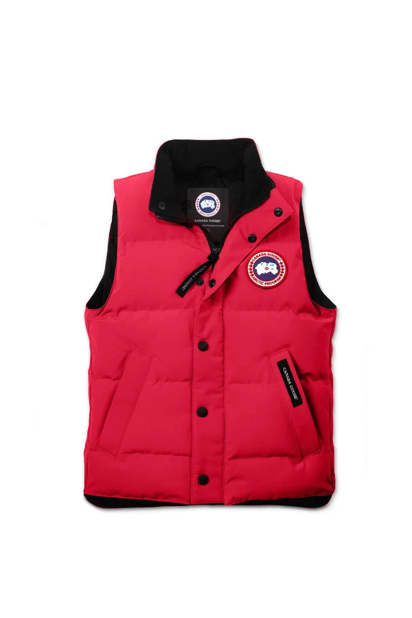 Canada Goose &Vanier& Down Vest, Size Small in Red at Nordstrom
