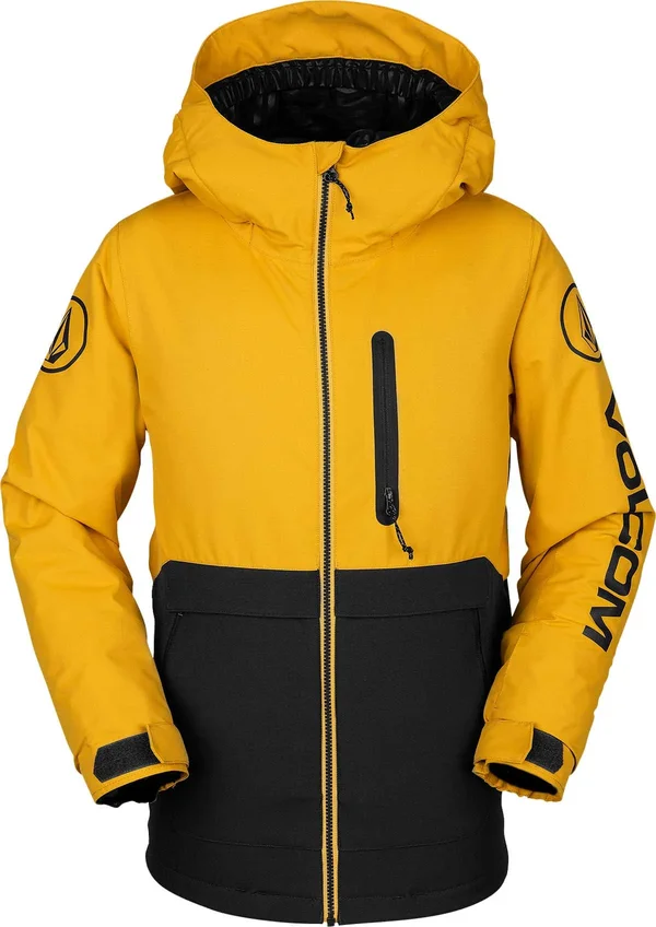 Volcom Holbeck Insulated Jacket - Boys& Resin Gold - S
