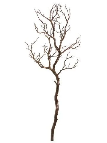 38x22 Manzanita Tree Branch Brown 6 Pieces PSM334-BR