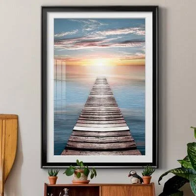 Dusk Escape by Natalie Carpentieri - Picture Frame Photograph Print on Paper Millwood Pines Format: Black Framed, Size: 36x22 H