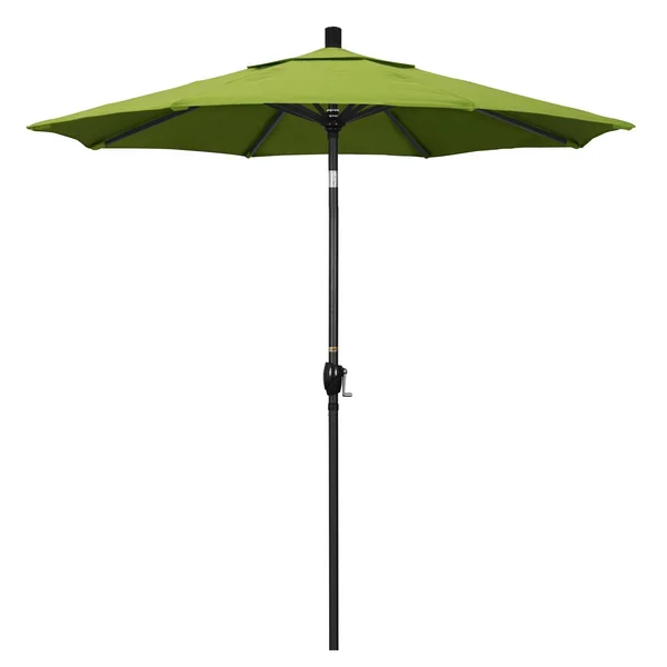 California Umbrella 7.5 ft. Aluminum Push Button Tilt Sunbrella Market Umbrella Macaw