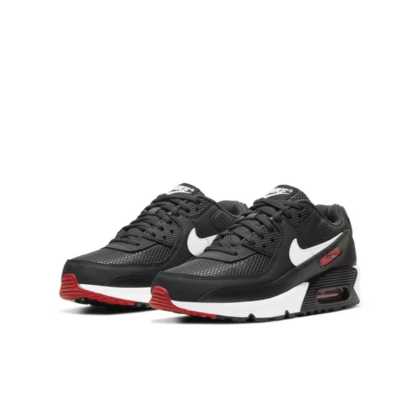 Nike Air Max 90 Big Kids& Shoes in Grey, Size: 6Y, DH4349-001