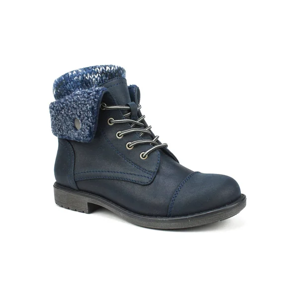 Women's Cliffs by White Mountain Duena Booties in Navy Size 6.5 Wide