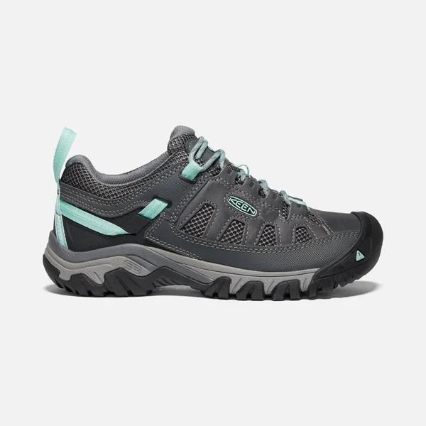 Keen Women's Targhee Vent Shoe - 8 - Steel Grey, Ocean Wave