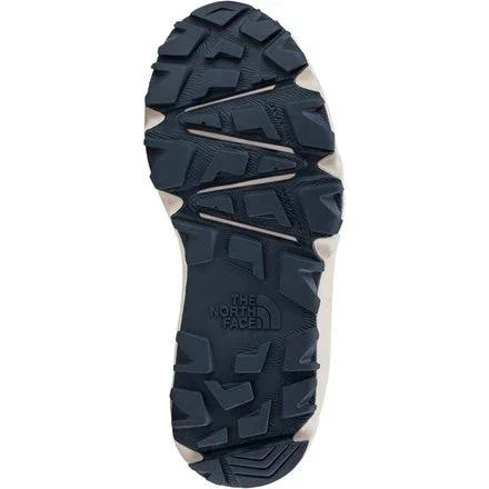 The North Face Juniors& Hedgehog Hiker II Waterproof Shoe - 1 - Utility Brown - Cosmic Blue