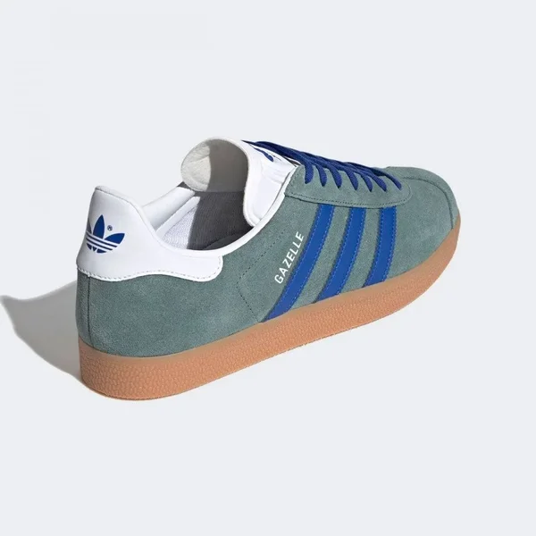 Adidas Originals Gazelle - Hazy Emerald - Royal Blue, Gum Colour: Haz