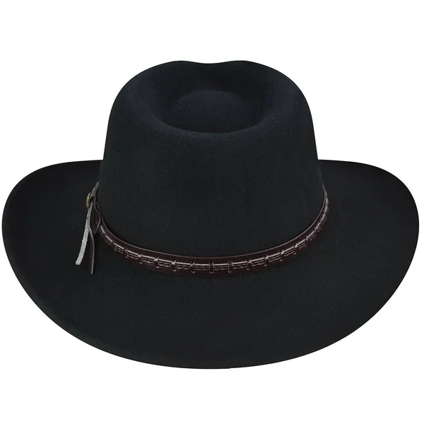 Bailey Firehole Wool LiteFelt Western Hat: Size: L Black