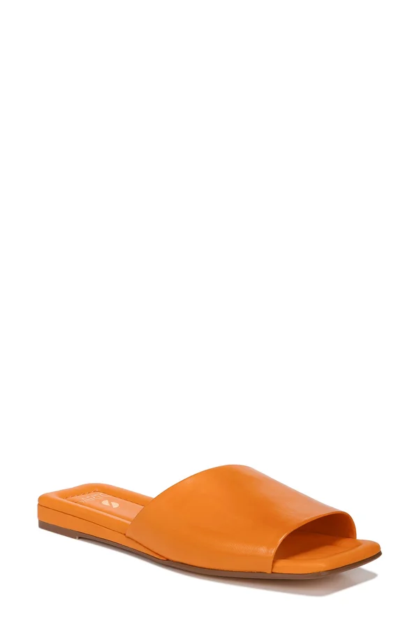 Franco Sarto Bordo Slide Sandal - Orange - 7.5 M