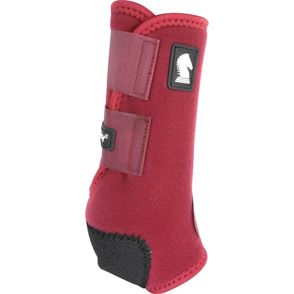 Classic Equine Legacy2 Front Boots Small Cheetah