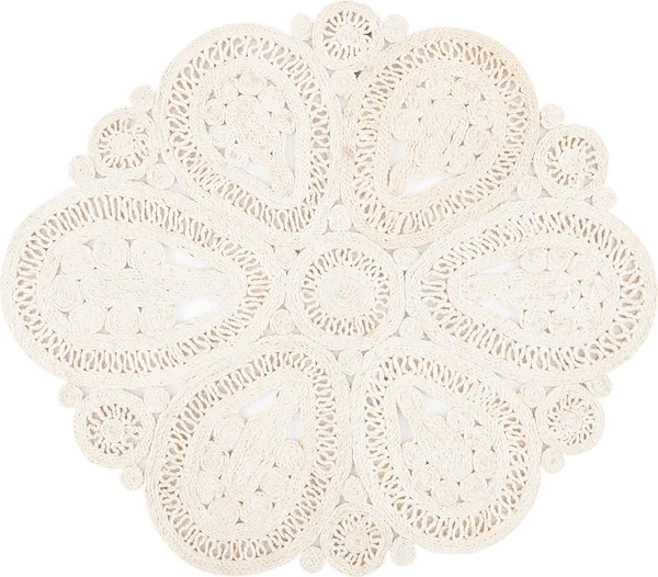 Safavieh NF360B-7R 7 x 7 ft. Natural Fiber Round Area Rug Ivory