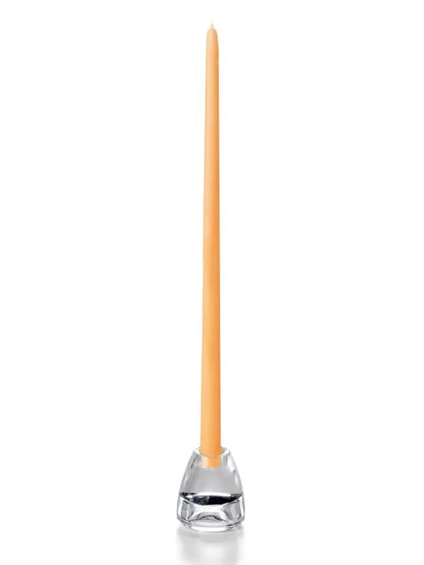 Set of 144 - Wholesale Taper Candles - Peach - 18x22