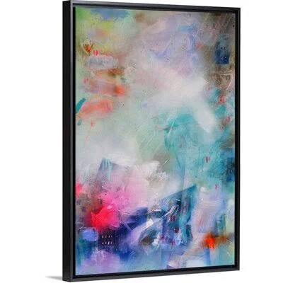 Hope NO. 9 by BEA Garding Schubert - Painting Print on Canvas Wrought Studio Format: Black Floater Framed Canvas - Size: 20x22 H