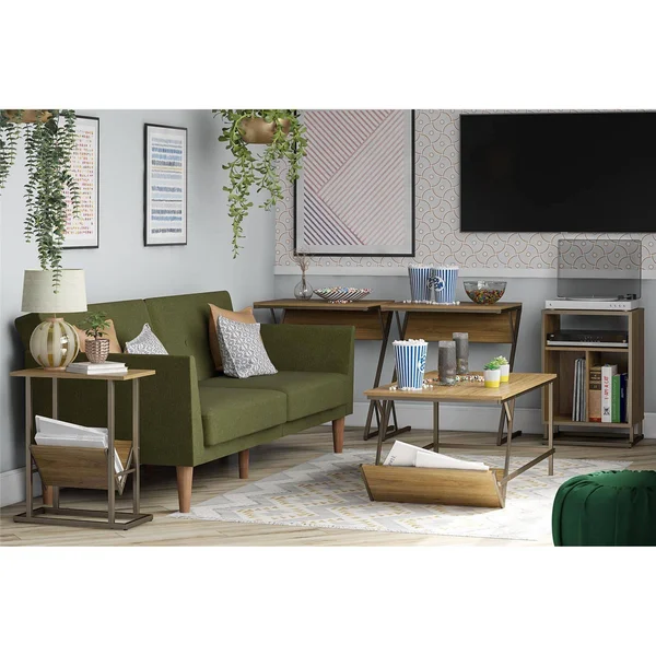 Novogratz Regal Coffee Table, Walnut