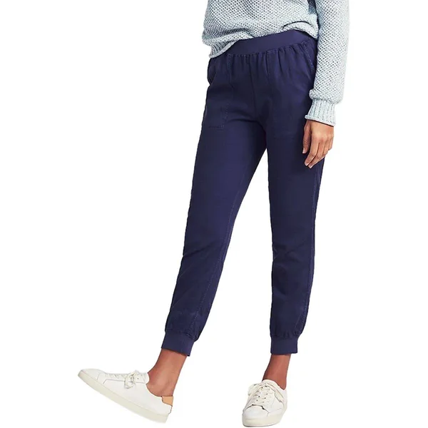 Faherty Women's Arlie Day Pants - Navy - Size 2XL, Cotton/Fabric/Linen