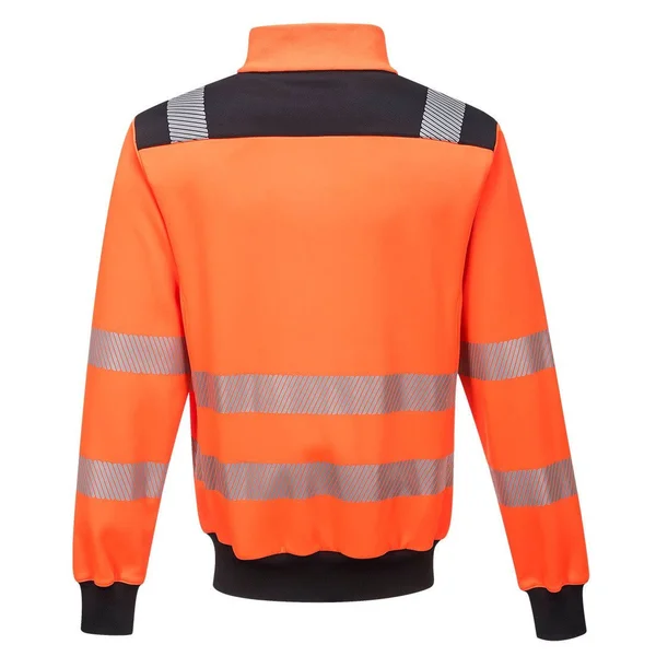 Portwest PW3 Hi-Vis Sweatshirt PW370, Orange/Black, L