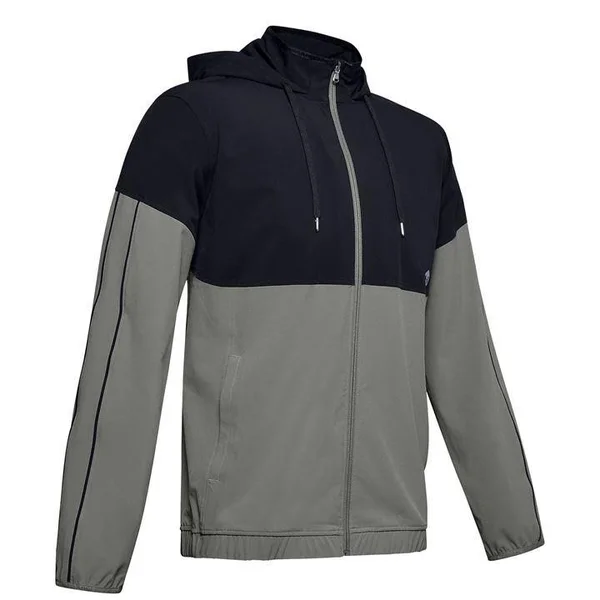 Under Armour Men's Recover Woven Warm-Up Jacket - Green, MD