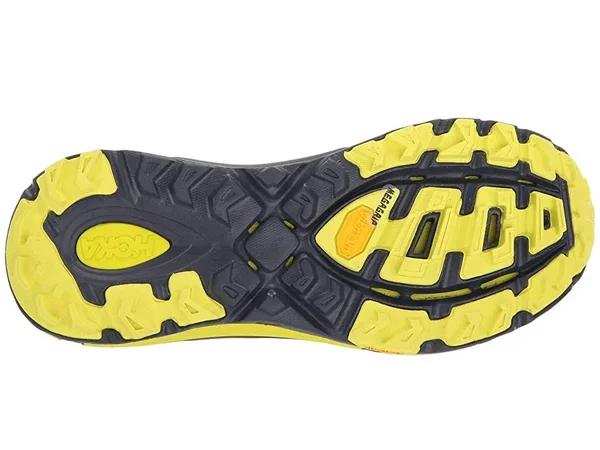 Hoka Women's Evo Mafate 2 Trail Running Shoes in Cyan/Citrus - Size 5.5
