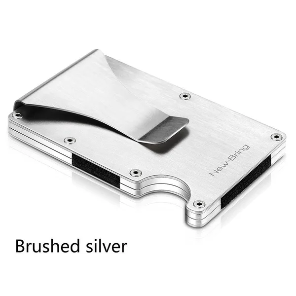 Slim Compact and Versatile Aircraft Grade Aluminum Card Holder/Wallet.