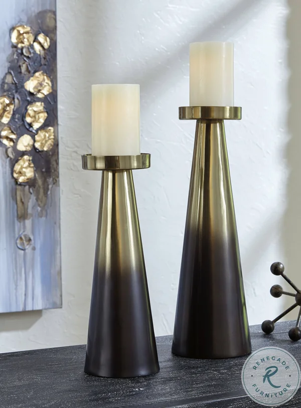 Ashley Theseus Candle Holder (Set of 2)