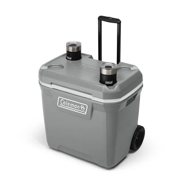 Coleman 316 Series 65-Quart Wheeled Cooler - Grey