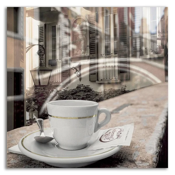 Cafe in Venezia #1 by Alan Blaustein - Print on Canvas, Ready to Hang