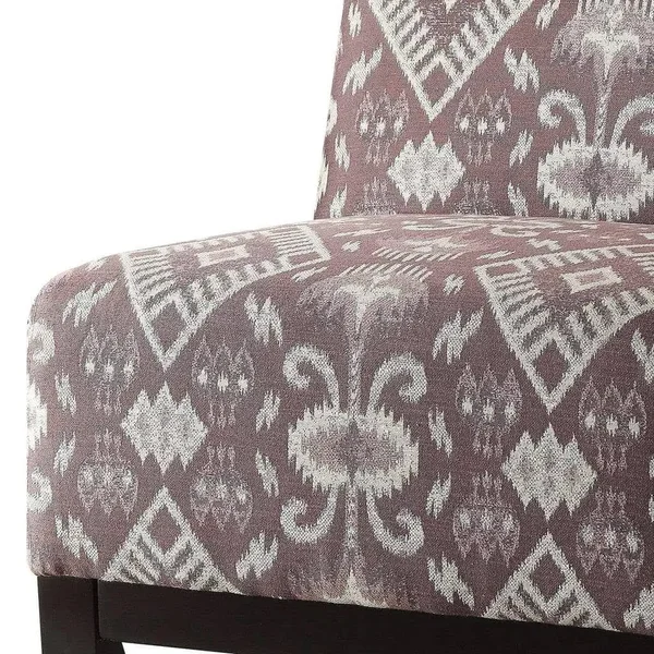 Acme Hinte Accent Chair Pattern Fabric