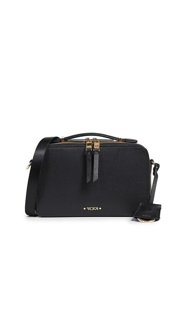 Tumi - Voyageur - Leather Aberdeen Crossbody - Black