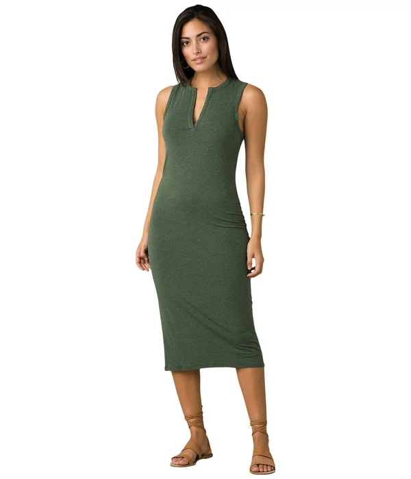Prana - Women's Foundation Midi Dress - Liqueur Heather, Large