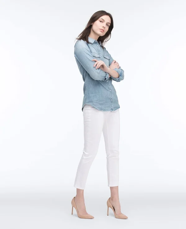 Ag The Prima Crop Jeans White 30