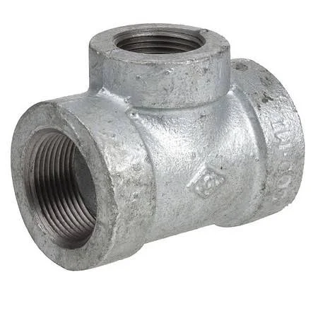 Zoro Select 4316012128 Reducing Tee - 2x22x1-1/2, 2 x 2 x 1
