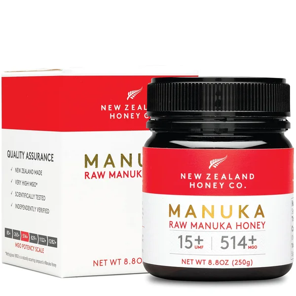 Buy Manuka Honey New Zealand UMF 15+, MGO 514+ 500g, 17.6oz